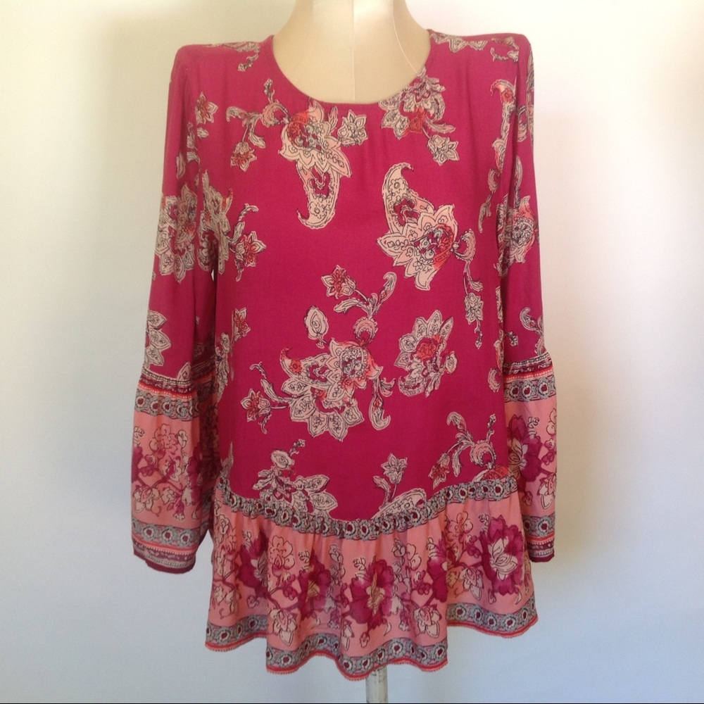 Boho style Beachlunchlounge blouse